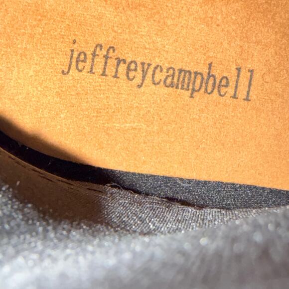 Jeffrey Campbell Cloudy Rain Boot Platform Chelsea Rain Chunky Lug Sole Size 10 - Picture 5 of 10